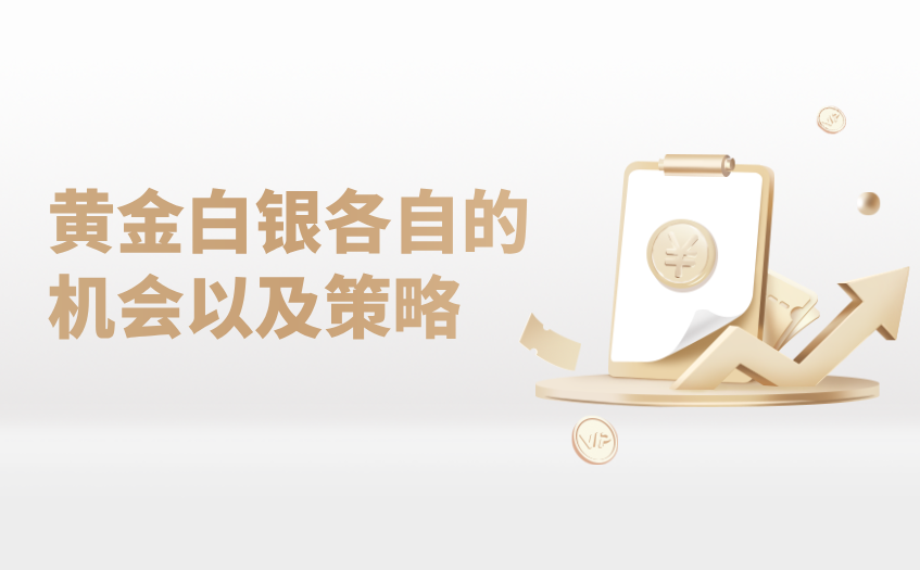 黄金和白银各自的机会以及策略 黄金和白银各自的机会以及策略